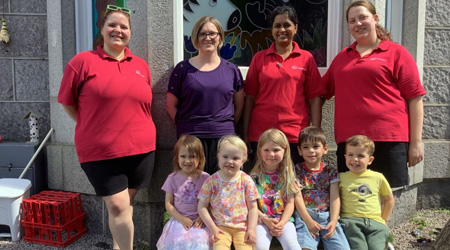 Nursery in Aberdeen shortlisted for Eco-Friendly Early Years Award